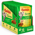 Bobita Hrana Umeda Pisici Carne de Curcan 85g – Gust și Sănătate 12 bucăți
