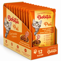 Bobita Hrana Umeda Pisici cu Carne de Pui 85g – Gust și Sănătate 12 bucăți