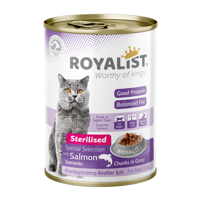 Conservă Royalist Sterilizate Somon 400g - 12 Bucăți Bax