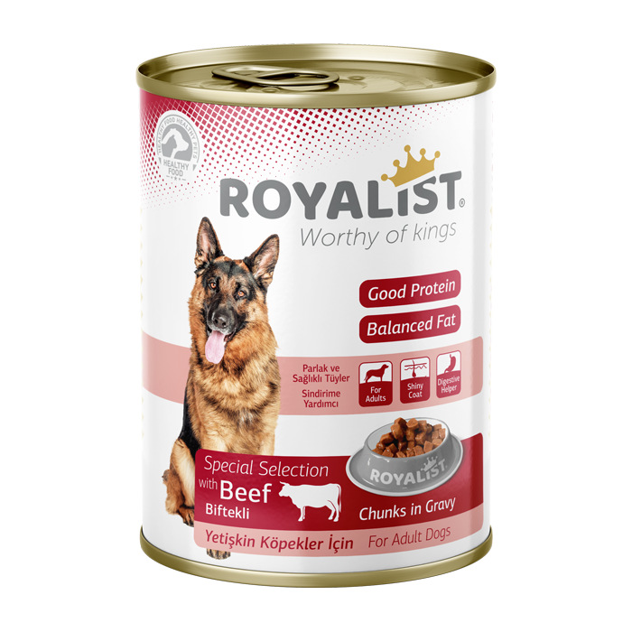 Conservă Royalist cu Vită 400g pentru Câini