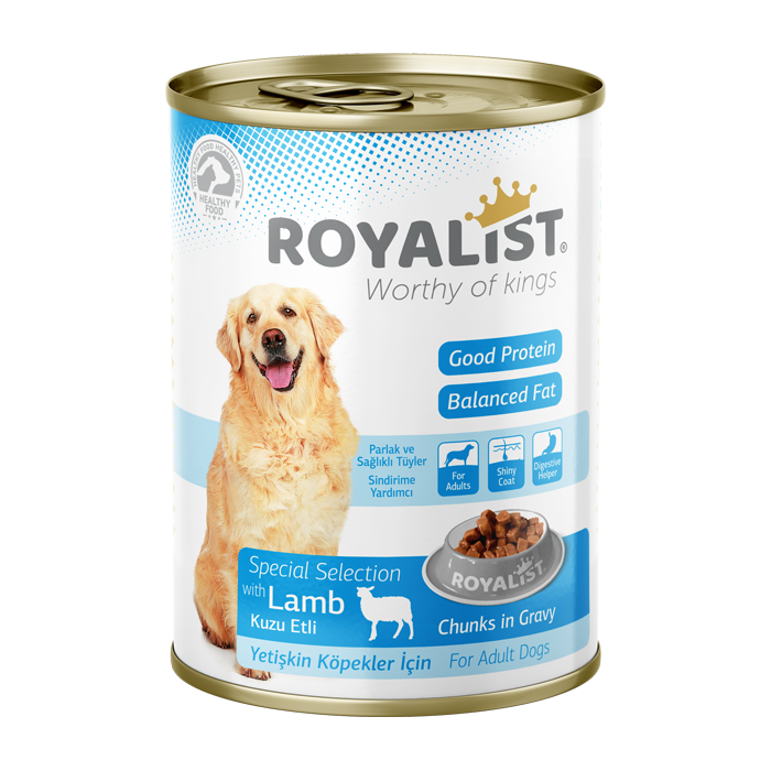 Conservă Royalist cu Miel 400g pentru Câini - 12 Bucăți Bax