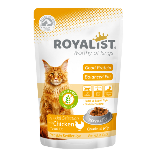 Plic Hrana Umeda Grain Free pentru Pisici Kitten Royalist 85g - Hrana fara Cereale pentru Pui de Pisica