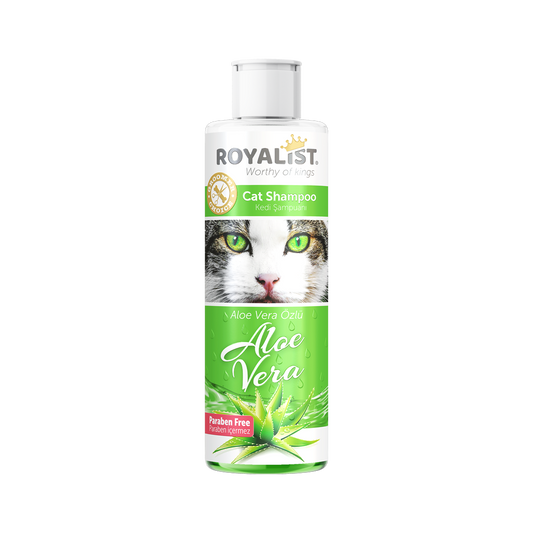 Sampon pentru Pisici Royalist Aloe Vera 250ml - Curatare Delicata si Hidratare pentru Blana