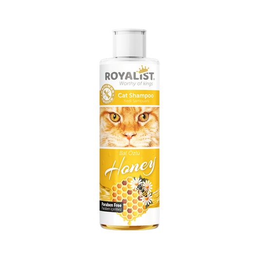 Sampon pentru Pisici Royalist Miere 250ml - Curatare Delicata si Blana Stralucitoare