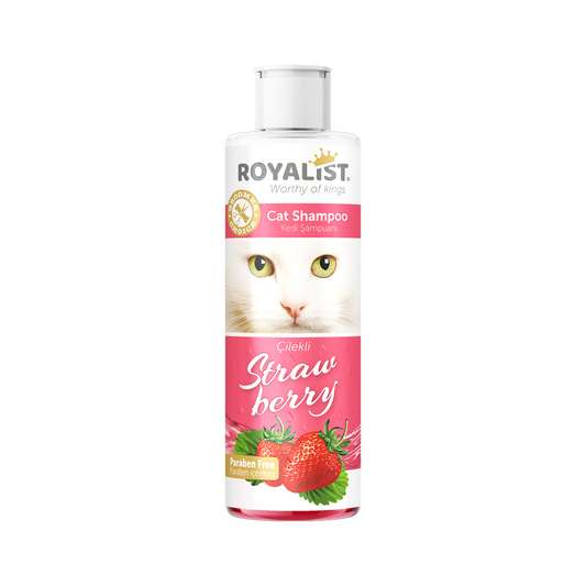 Sampon pentru Pisici Royalist Capsuni 250ml - Curatare Delicata si Parfum Fructat