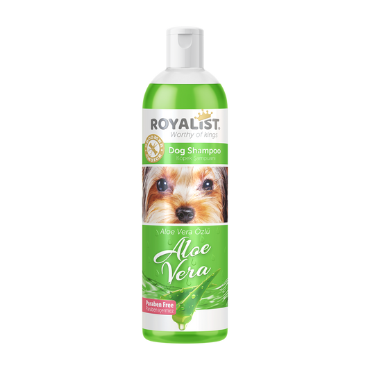 Sampon pentru Caini Royalist Aloe Vera 400ml - Curatare Delicata si Hidratare pentru Blana