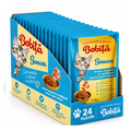 Bobita Hrana Umeda Pisici cu Carne de Somon 85g - Nutriție Completă 24 bucăți