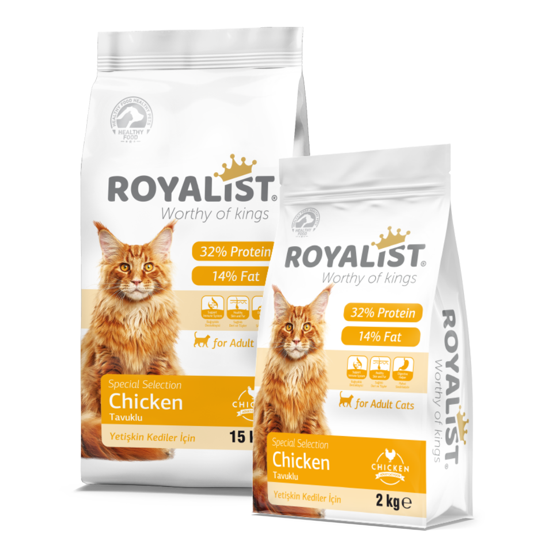 Hrana Uscată Royalist Kitten cu Pui 2Kg pentru Pui de Pisică