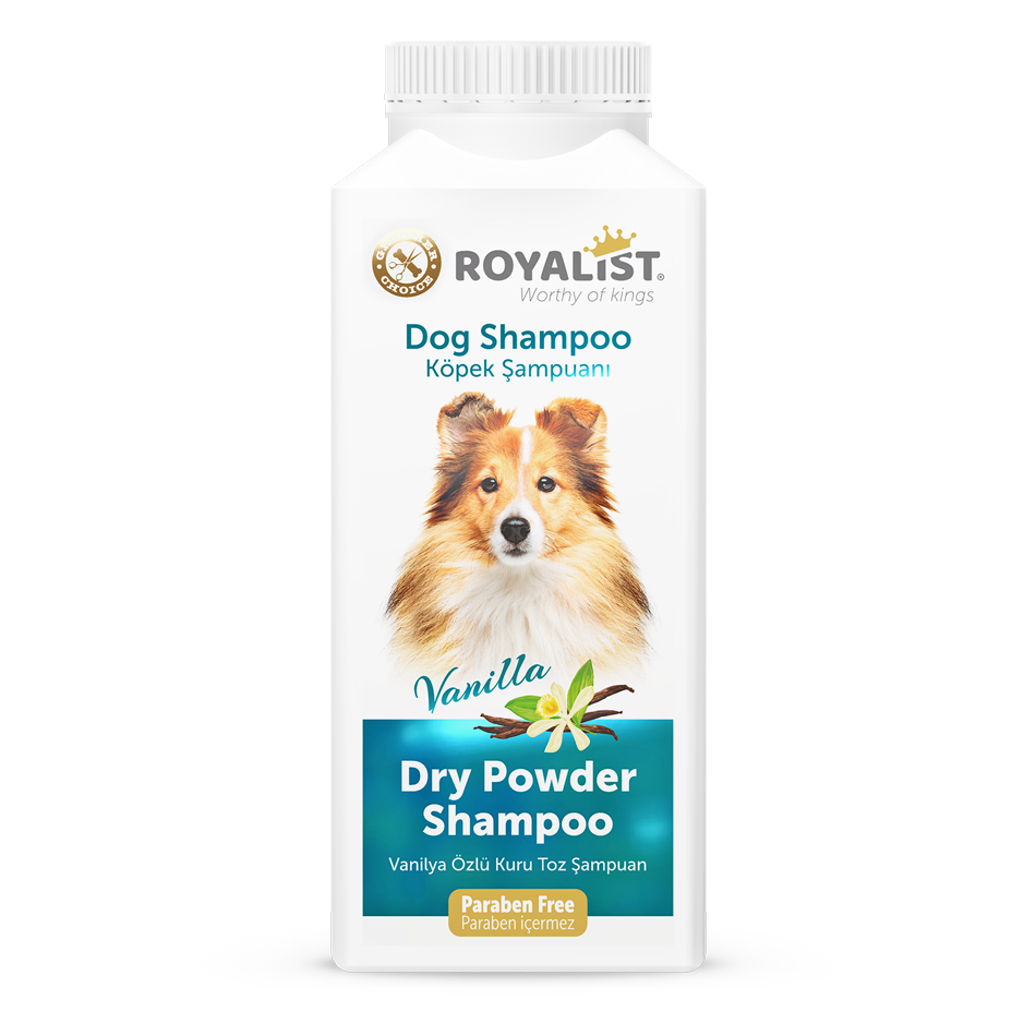 Șampon Uscat pentru Câini Royalist Vanilla 150g